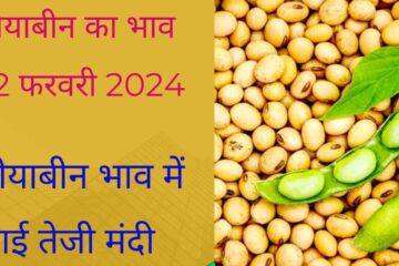 Soyabean rate today 22 February 2024