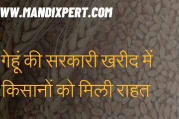 Farmers got relief in government procurement of wheat. Assistant Director of Agriculture issued orders